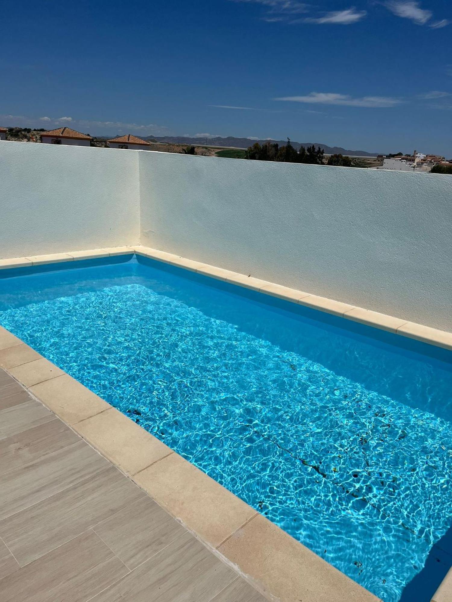 Апартаменты Atico Duplex Con Piscina Privada Y Vistas Al Mar! Вера Экстерьер фото